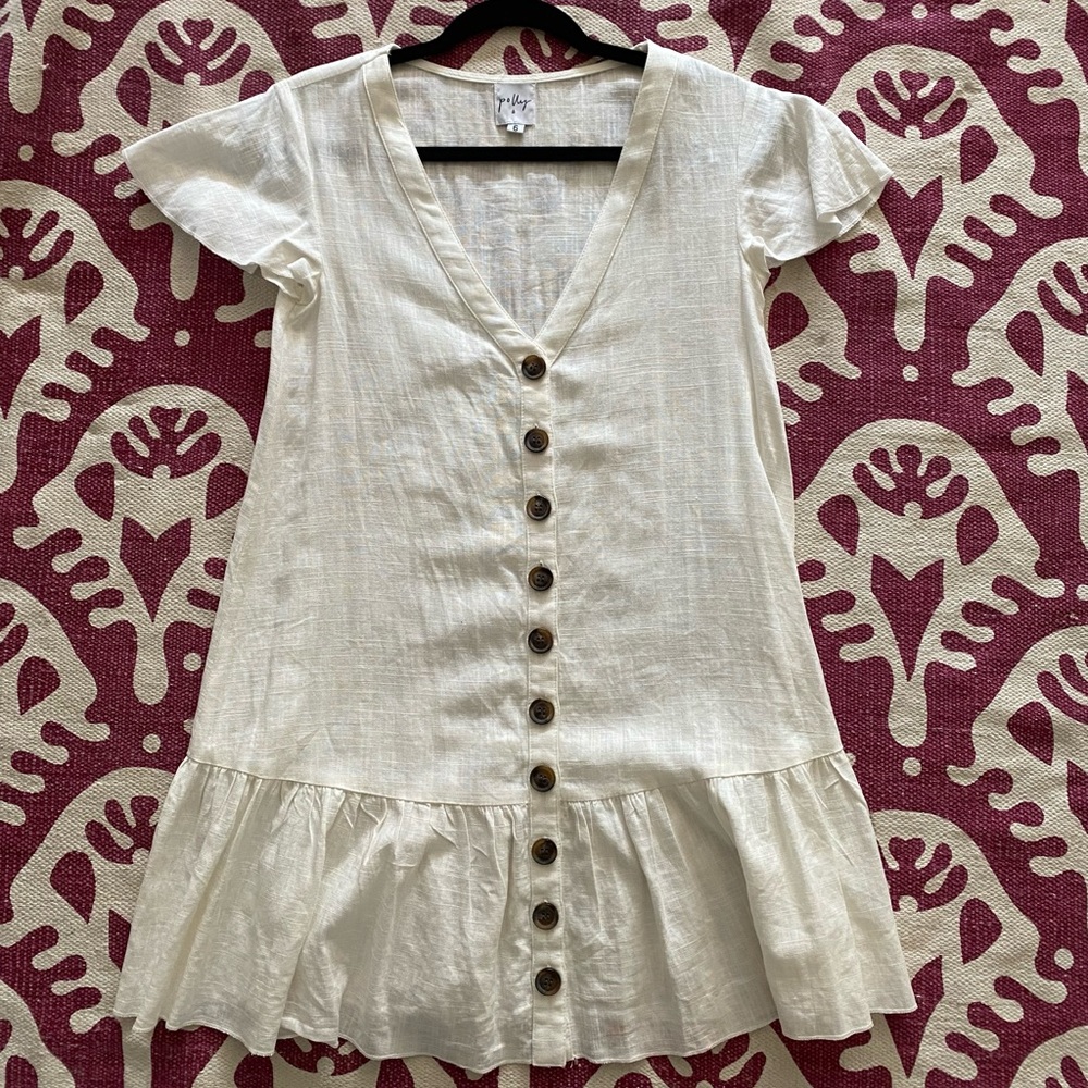 White Shift Dress